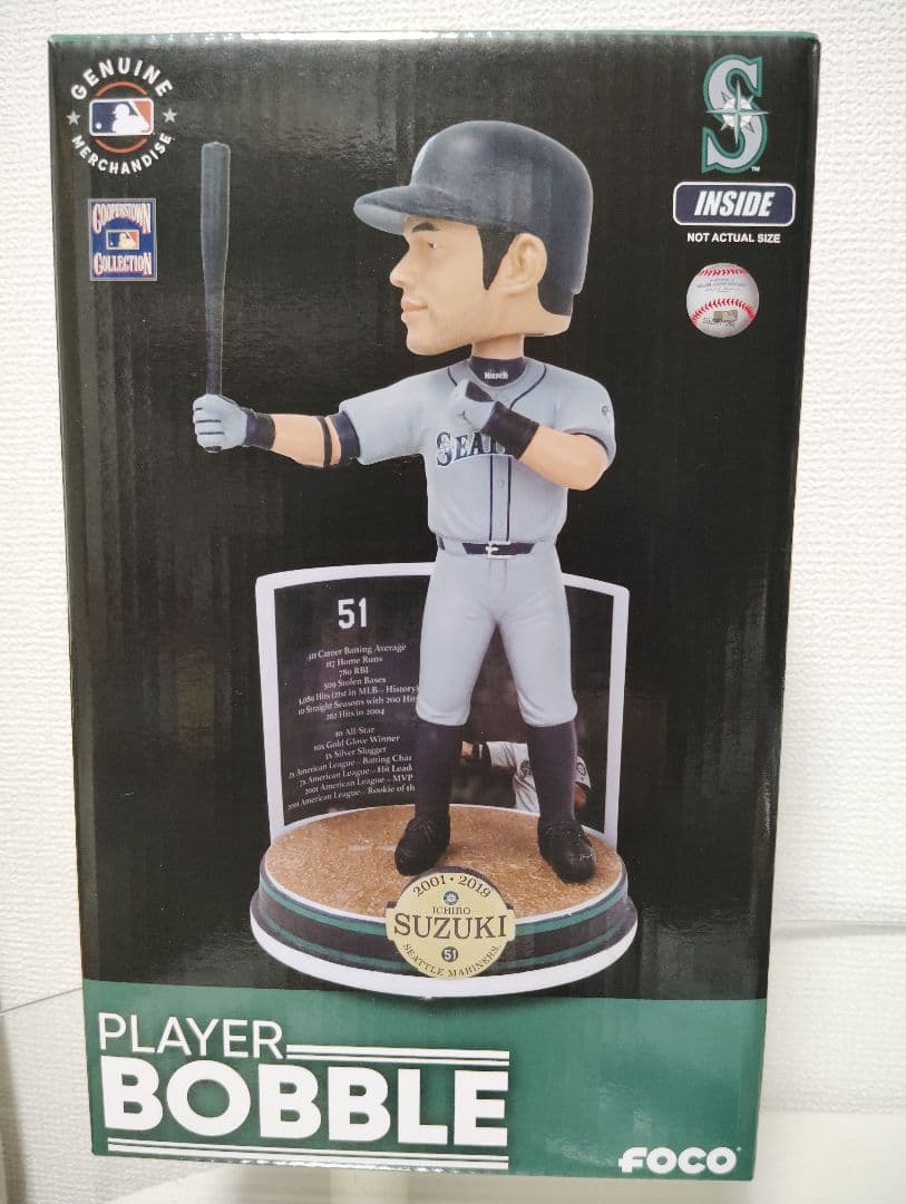 イチロー ボブルヘッド 世界3000個限定 - メルカリ