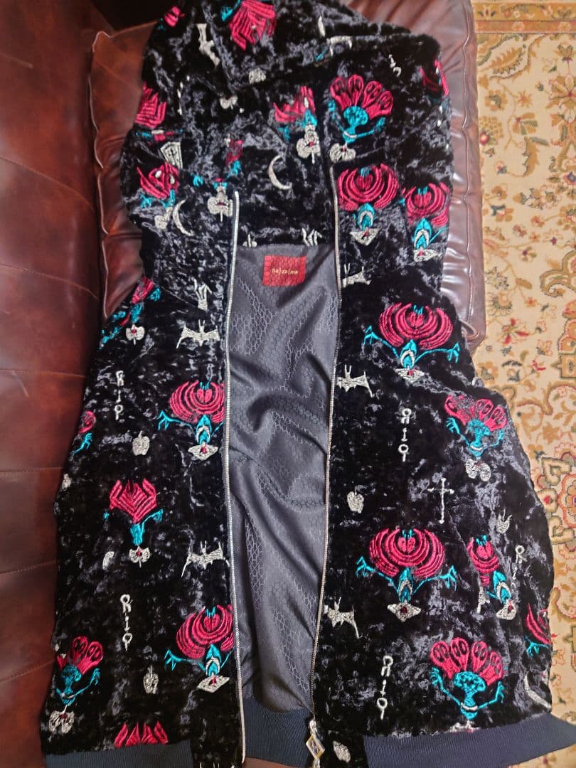 限定値下げ】ha | za | ma 装花絢爛のベルベットパーカー - メルカリ
