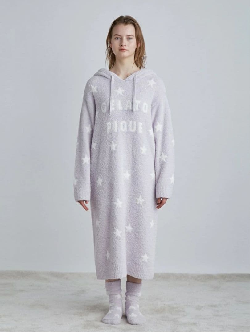 極美品】GELATO PIQUE ジェラピケ スタージャガードドレス - メルカリ