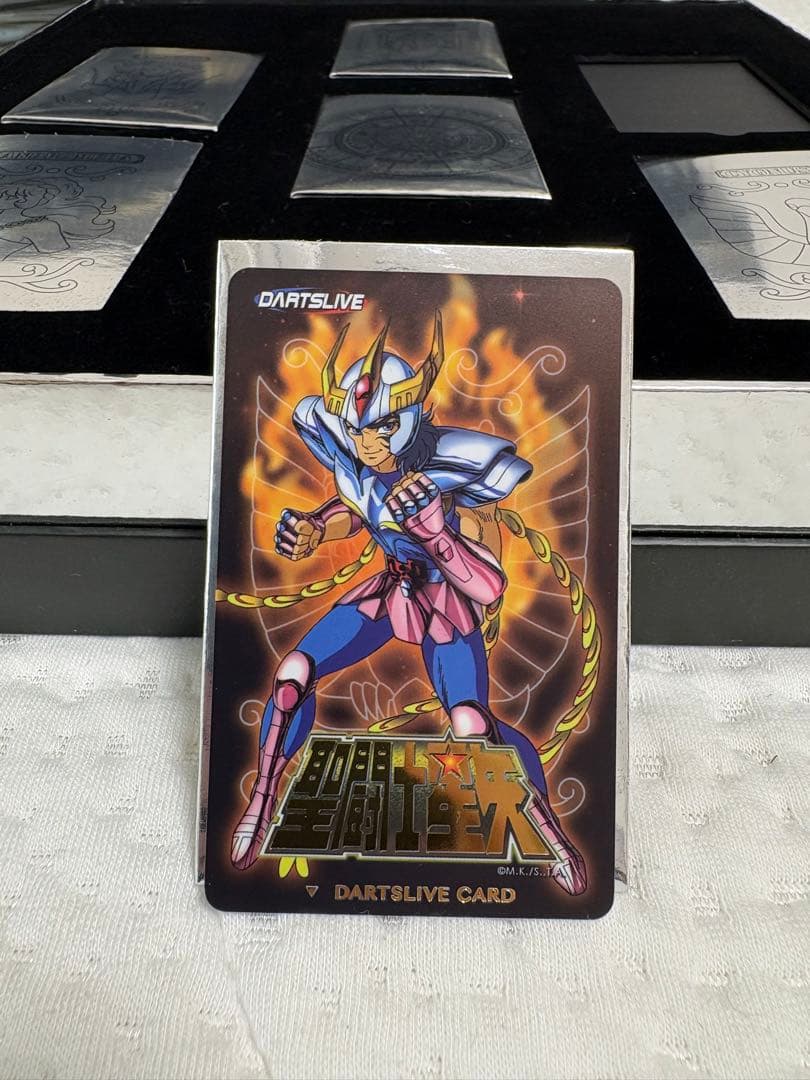 【新品未使用品】ダーツライブカード　聖闘士星矢　香港限定品(いわんこふ)