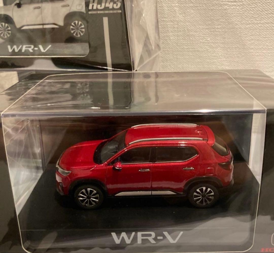 WR-V 1／43ミニカー４台セット ホワイト・レッド・グレー ・黒　ホンダ新品