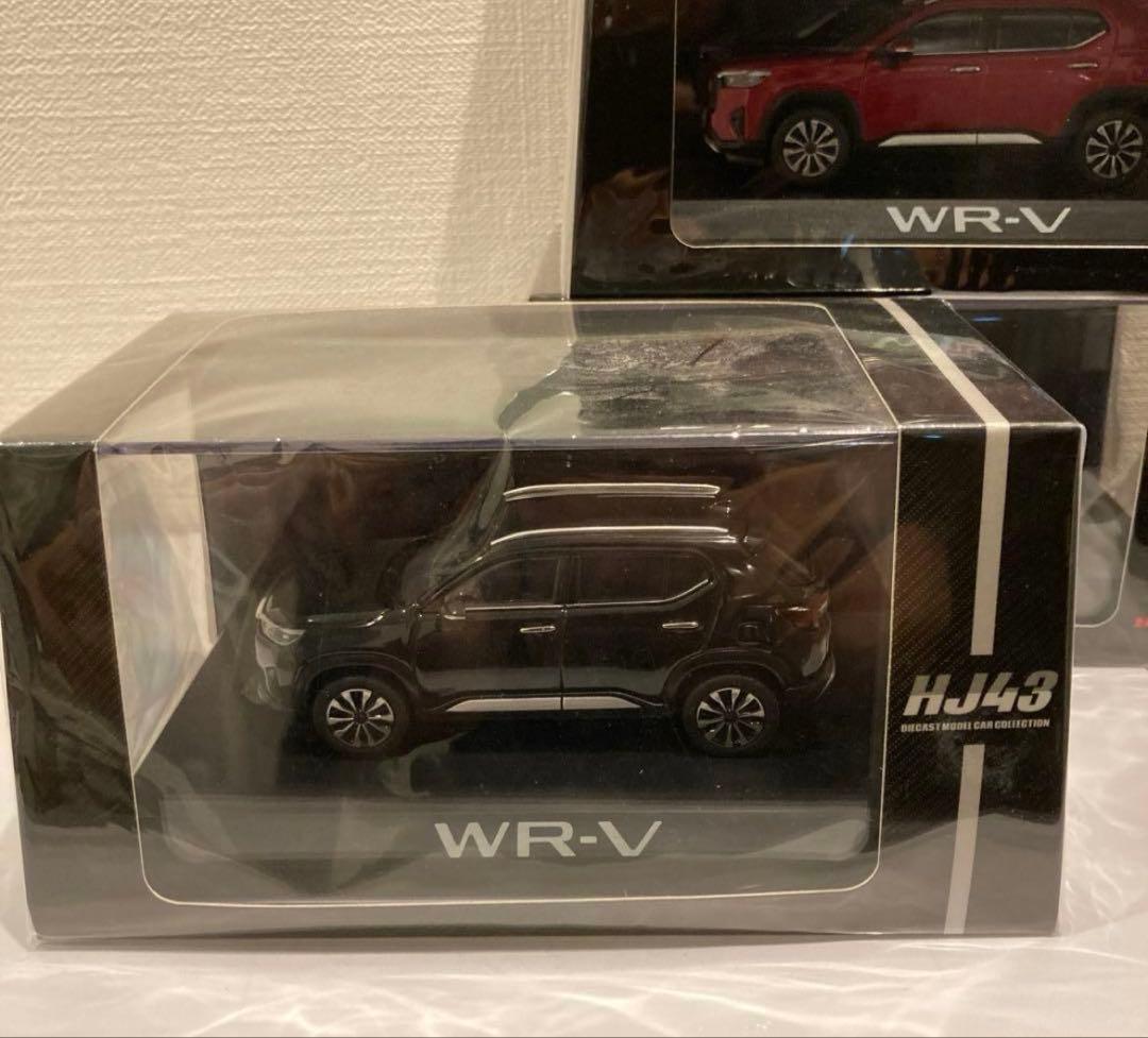 WR-V 1／43ミニカー４台セット ホワイト・レッド・グレー ・黒　ホンダ新品