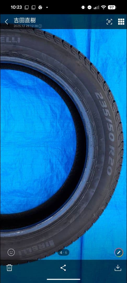 スタッドレスタイヤ　ピレリ　アイスゼロ　235/50/R20 激安！1本価格