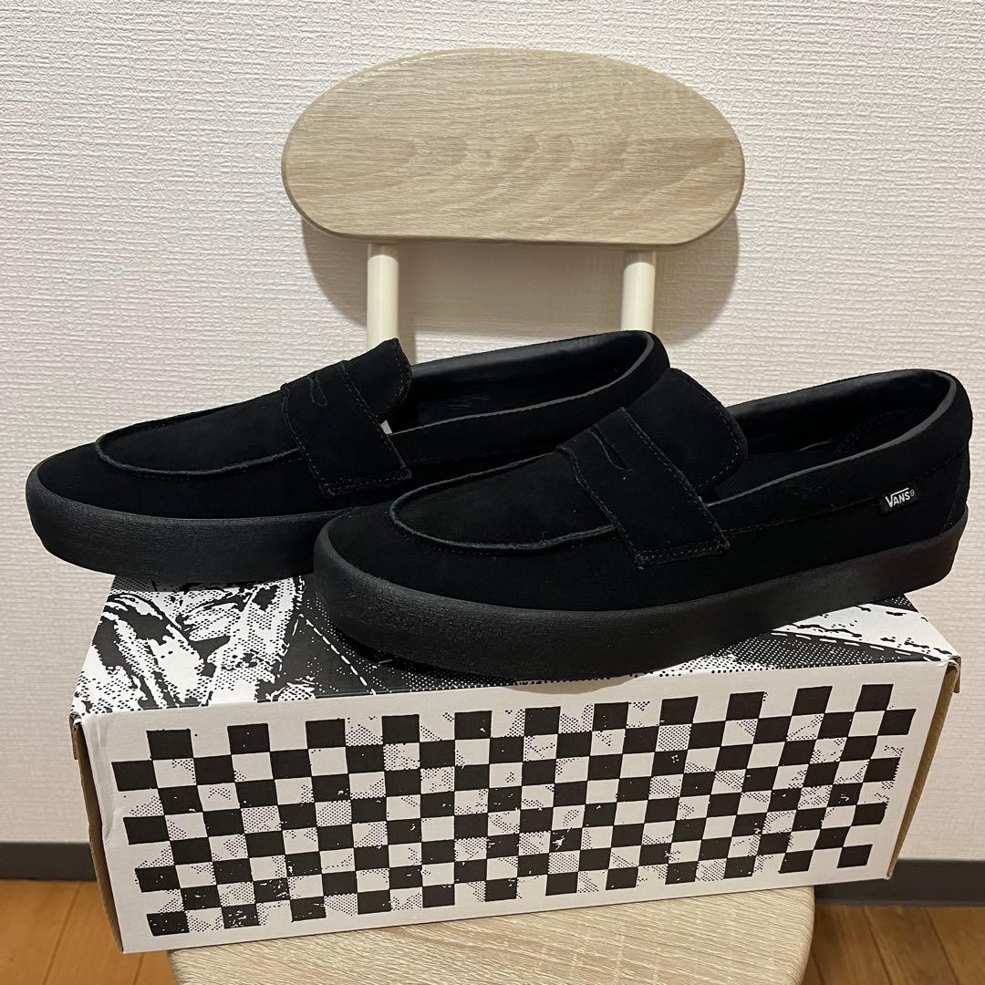 VANS スケートローファー スエード　27.5cm ブラック　プロモデル　完売