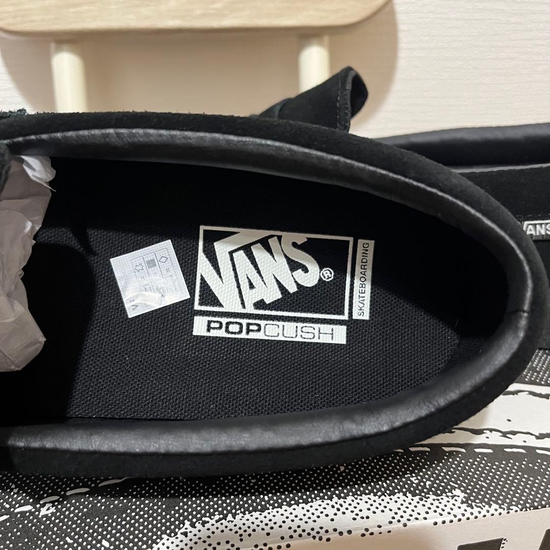 VANS スケートローファー スエード　27.5cm ブラック　プロモデル　完売