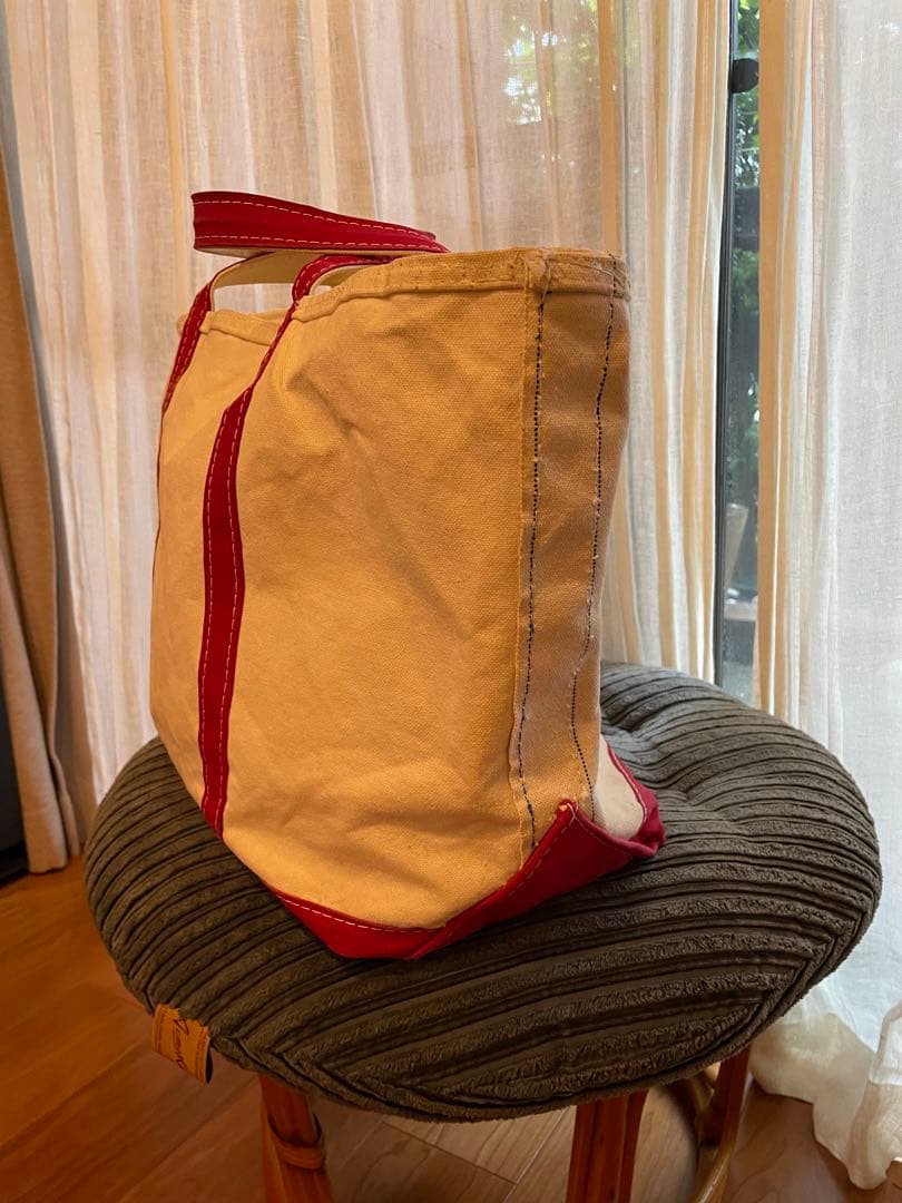 赤Zip XL 80s L.L.Bean BOTE&TOTE ガイドステッチ2本