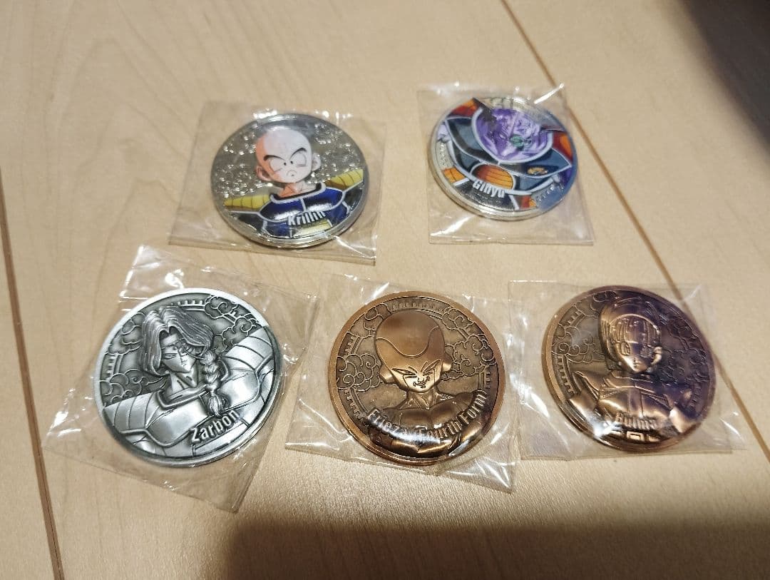 ドラゴンボールZ コレクティブルメダル Vol.1 メダル 5点セット - メルカリ