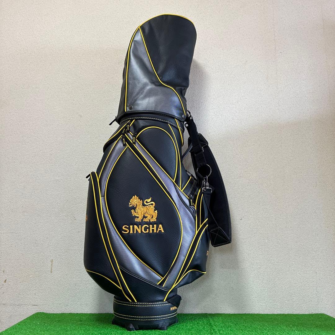 非売品美品‼️ThaiトップブランドSINGHAキャディバッグ● 楽天市場】【送料無料】シンハー SINGHA キャディバッグ ホワイト