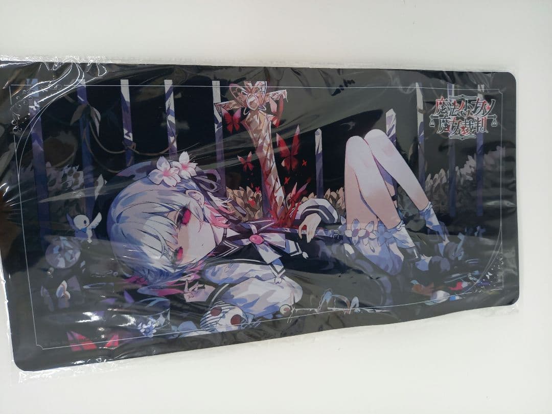 桜羽エマ プレイマット 魔法少女ノ魔女裁判 マルチデスクマット ラバー
