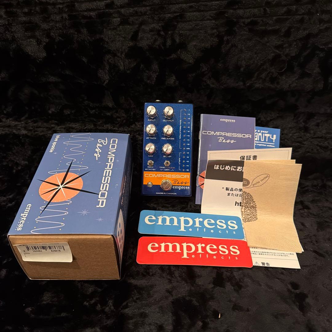 ベース Empress Effects Bass compressor Blue Empress Effects Bass Compressor Blue Spk – United States