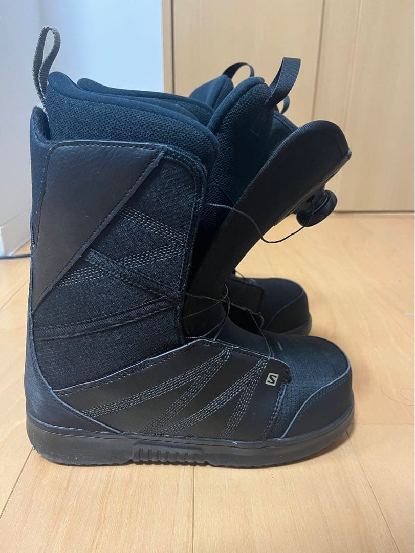 SALOMON スノーボードブーツ ブラック 27.5cm