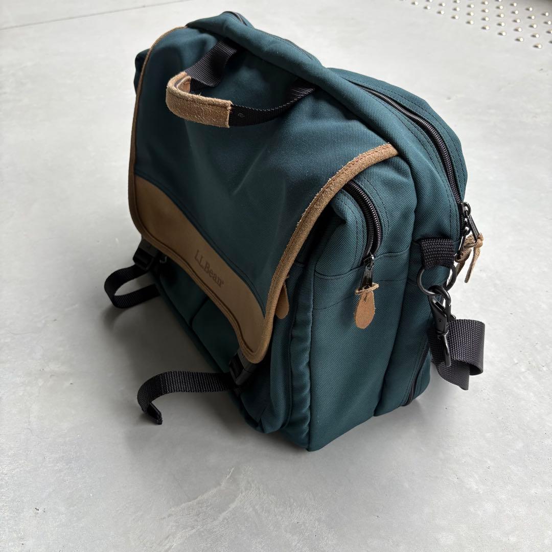 90s L.L.Bean メッセンジャーバッグ　ショルダーバッグ　vintage