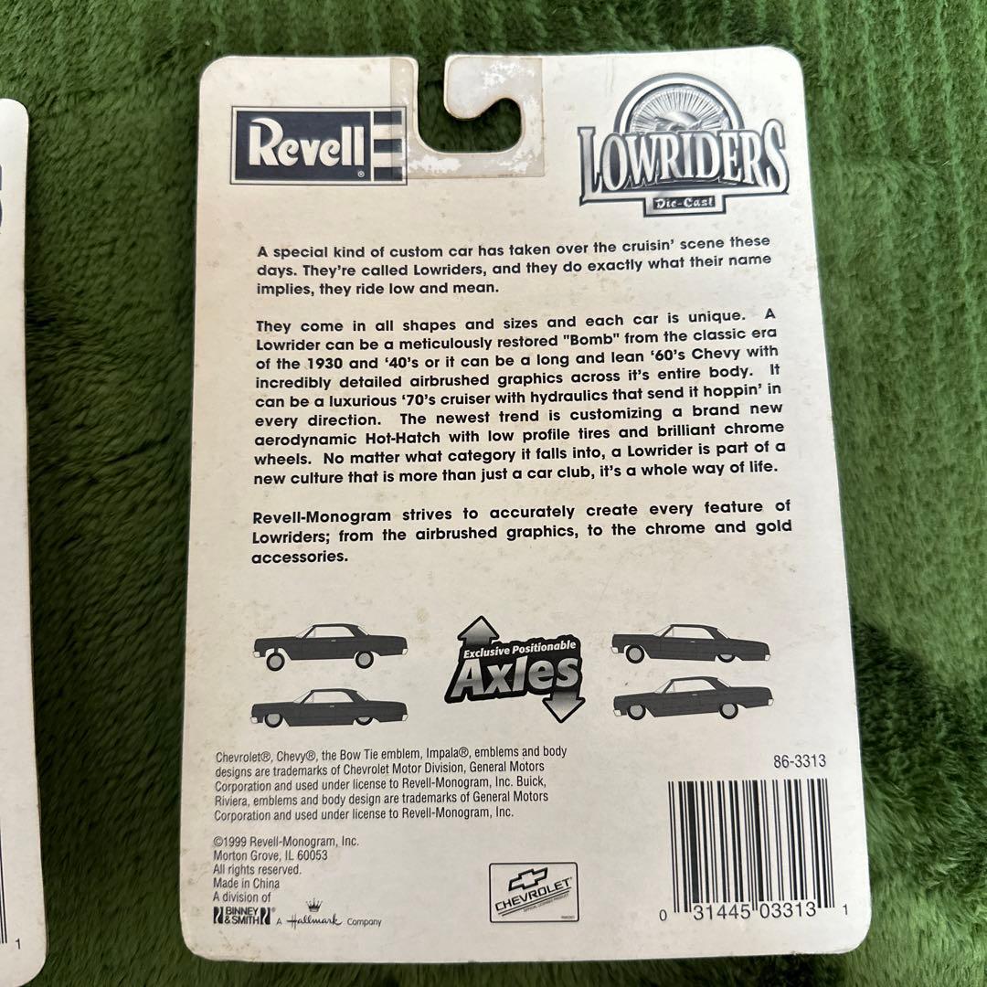 ミニカー Revell LOWRIDERS Die-Cast