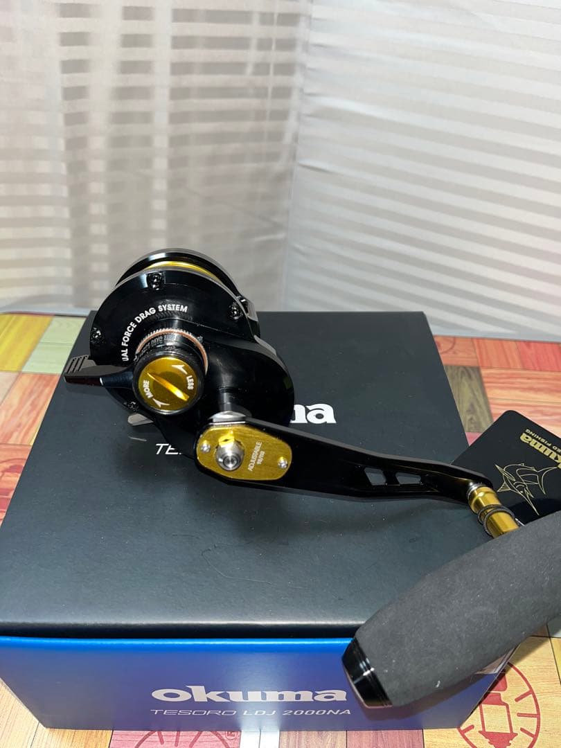 okuma TESORO LDJ 2000NA ベイトリール TESORO LDJ ジギングリール (新型) | OKUMA FISHING: 高度な釣り道具と