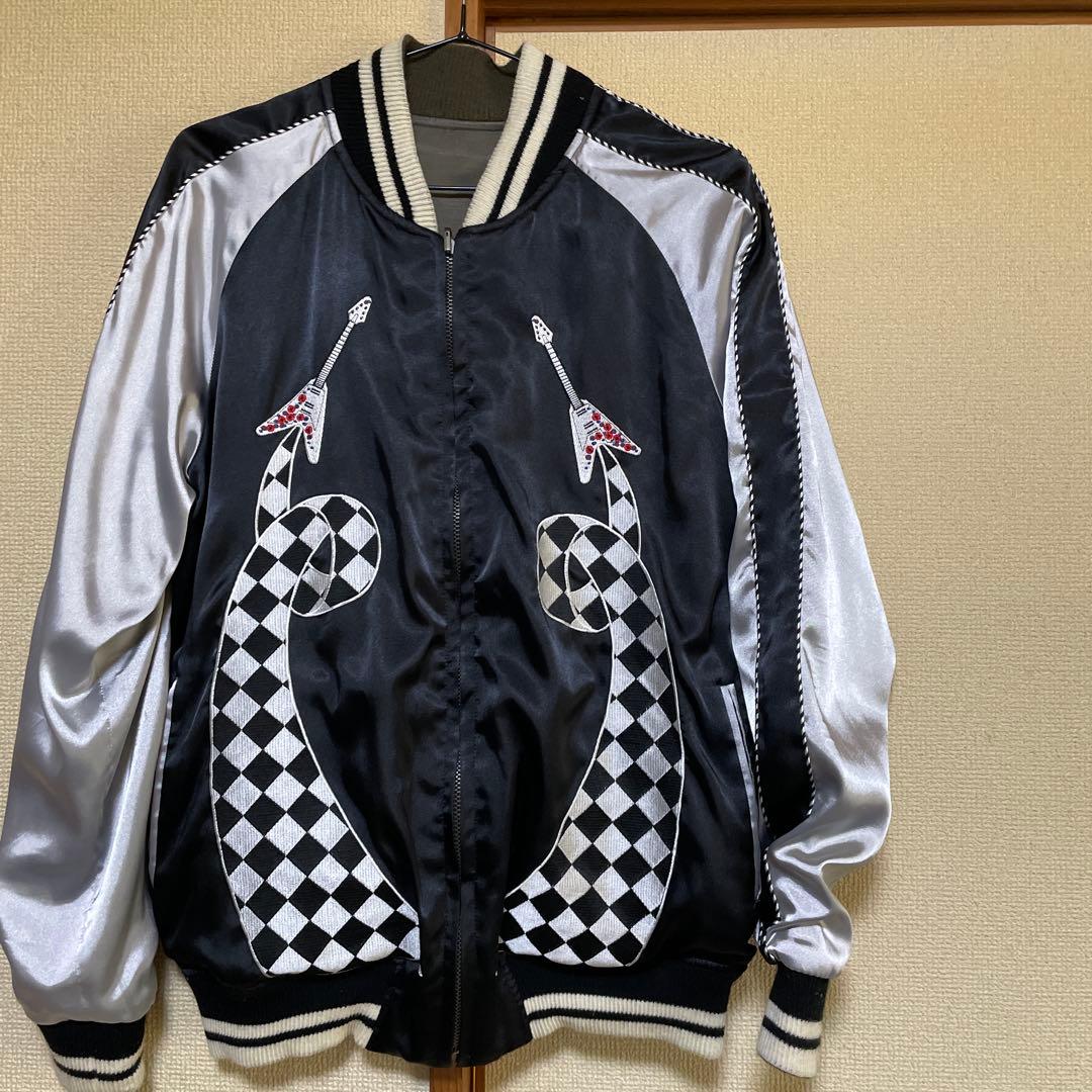 Pretty Green 馬場圭介 スカジャン ブラック×シルバー