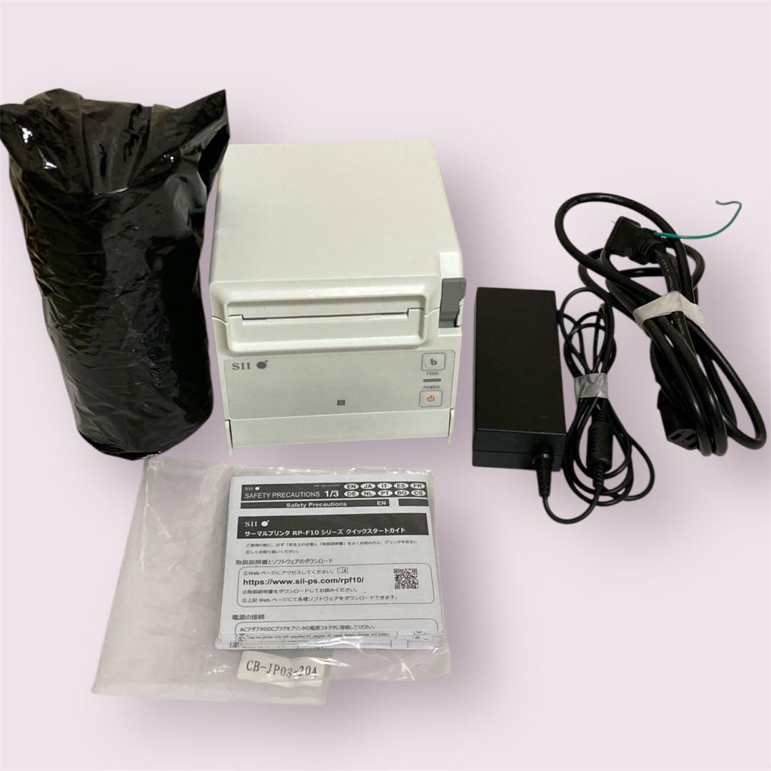 SII サーマルプリンター RP-F10 Bluetooth ロール紙3巻付き 楽天市場】RP-F10 セイコーインスツル SII レシートプリンター USB接続