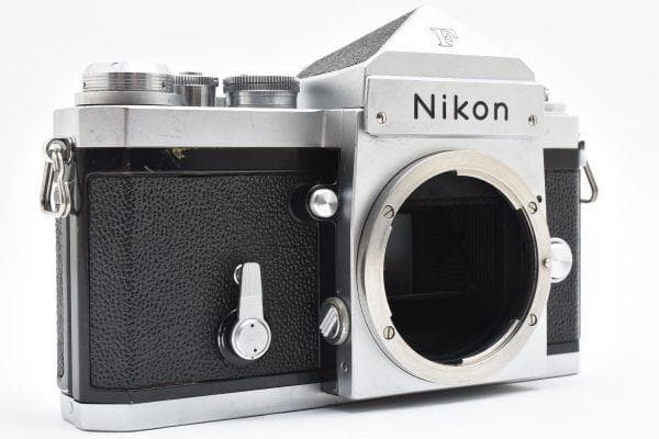 ニコン Nikon F アイレベル シルバー ボディ 《動作良好》 ＃3128