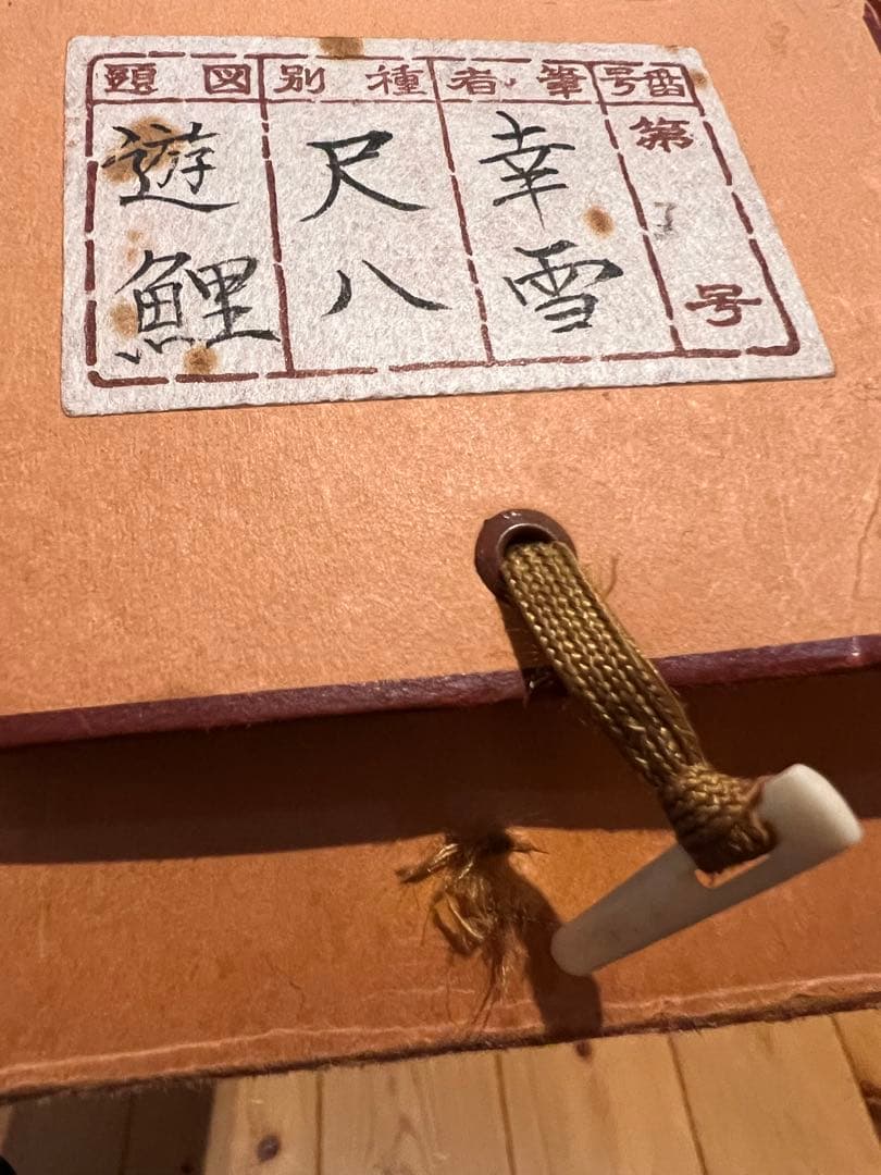 国井幸雪『遊鯉』 肉筆 共箱 日本画 掛け軸 掛軸 金泥 絵画 茶掛 錦鯉 こい