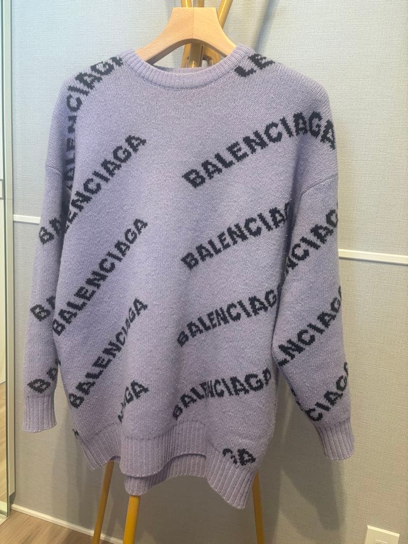 BALENCIAGA オーバーサイズニット ラベンダー 楽天市場】バレンシアガ BALENCIAGA メンズ トップス ニット セーター