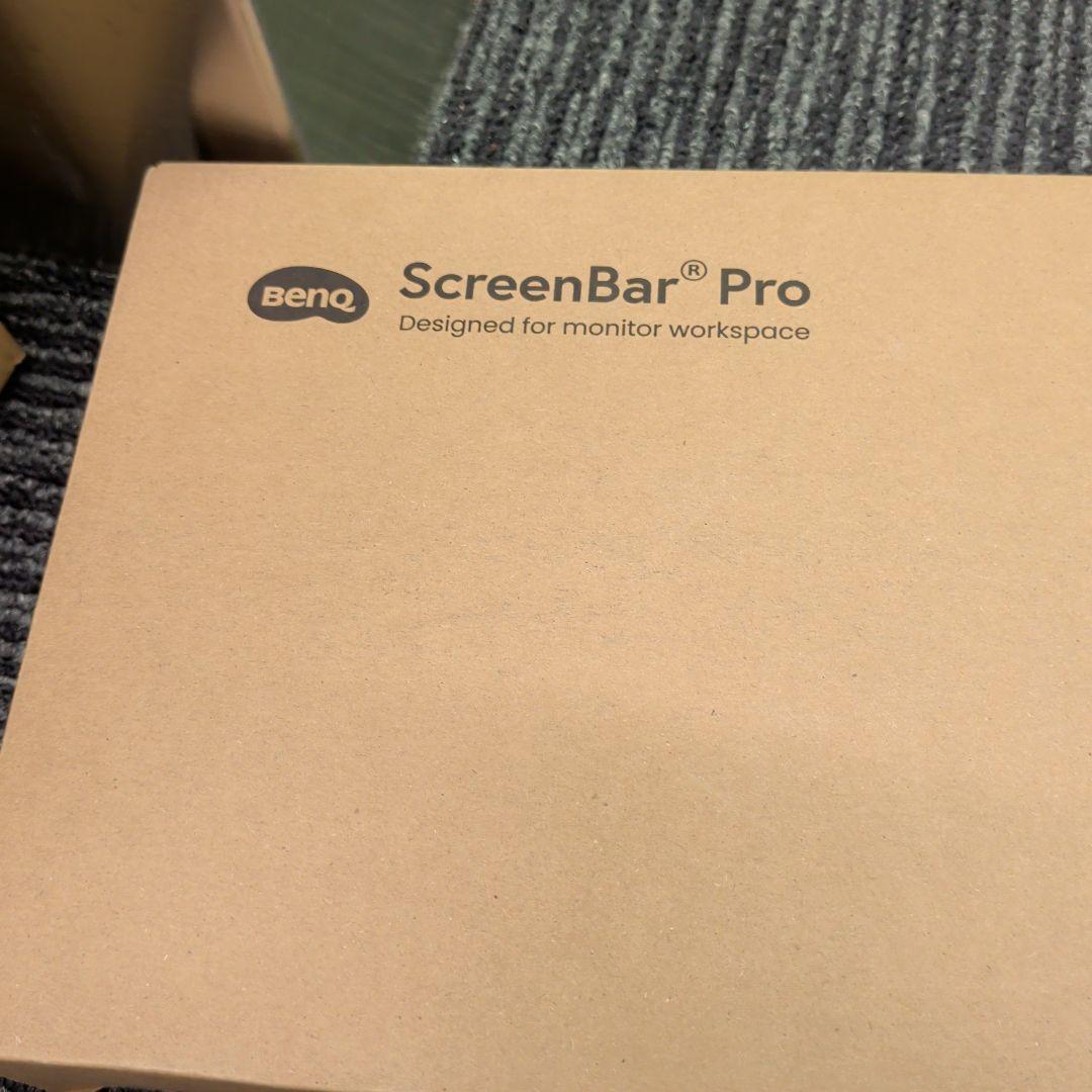 値下げ交渉⭕️新品未開封　BenQ ScreenBar Pro ブラック 楽天市場】【BenQ公式店】BenQ ScreenBar Pro スクリーンバーモニター