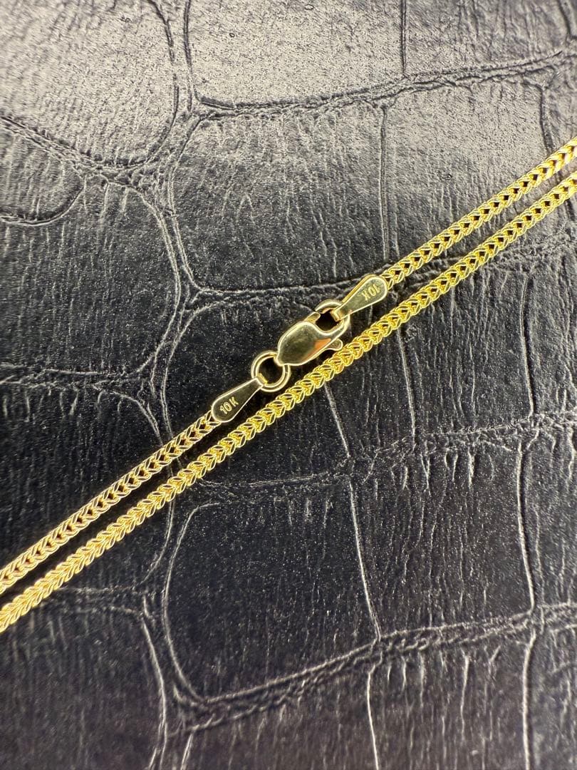 アクセサリー 10K Franklin necklace 46cm 1.5mm