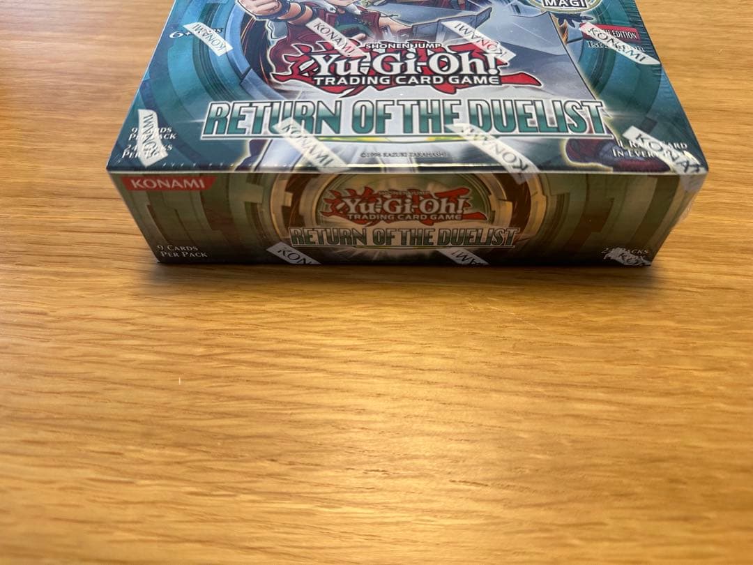 遊戯王　リターン・オブ・ザ・デュエリスト　英語版　1st　未開封　BOX