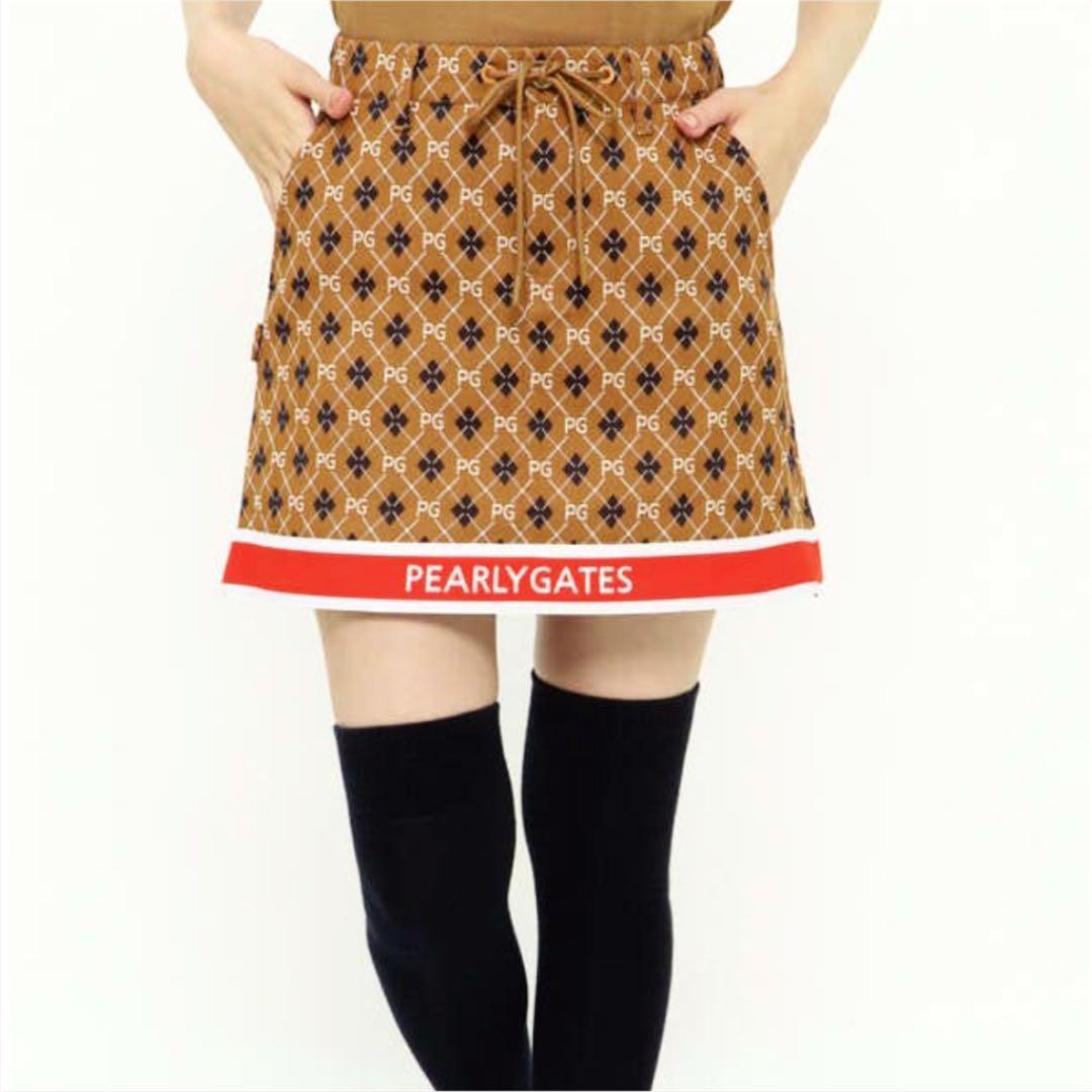 パーリーゲイツ ジャガードスカート アーガイル柄  055-1234908 新品】PEARLY GATES パーリーゲイツ 055-1234906 ストレッチスカート