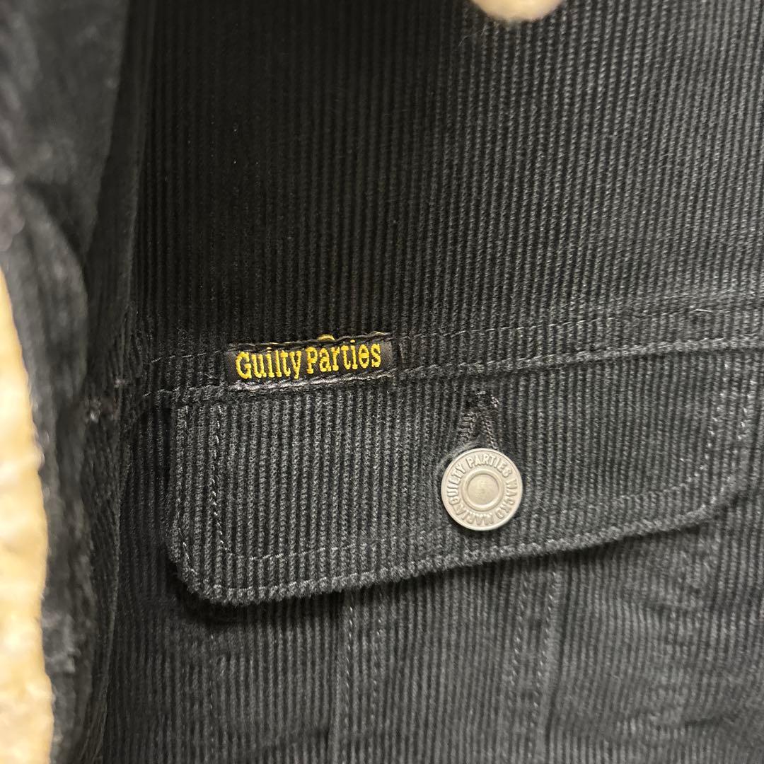 希少デザイン】 ワコマリア コーデュロイ ボアジャケット ブラック