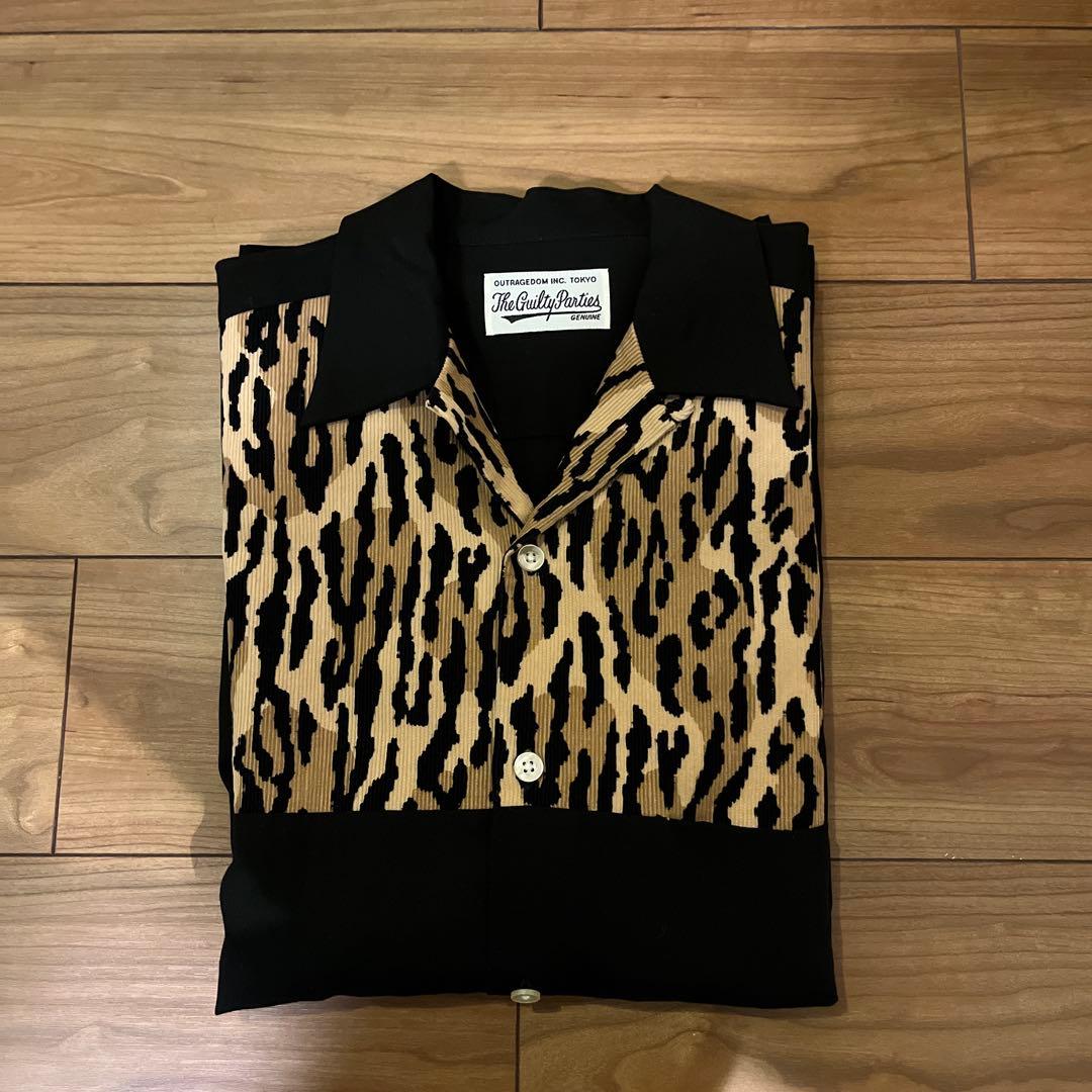 WACKOMARIA 21AW レオパード柄L/Sシャツ WACKO MARIA (ワコマリア) HAWAIIAN SHIRT L/S ( TYPE-1 ) (レオパード