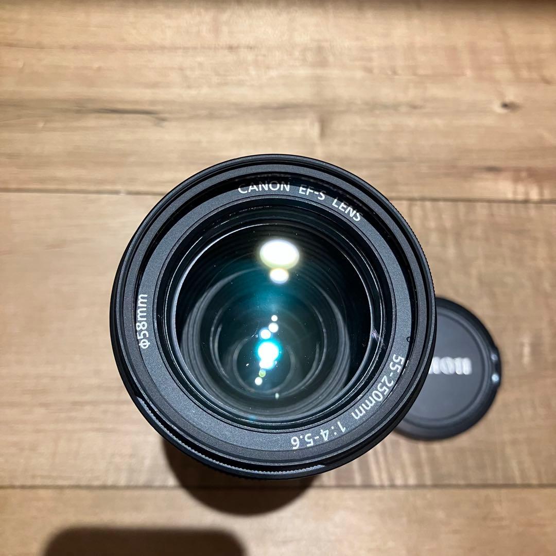 Canon EF-S 55-250mm f/4-5.6 IS ズームレンズ