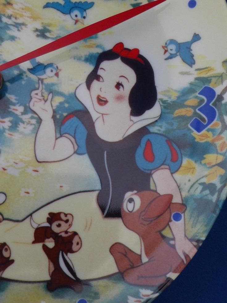 レトロ/ディズニー/白雪姫/七人の小人/精工舎『掛け時計』ウォール