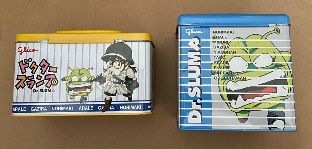 グリコ　ドクタースランプ　CD缶＆ソーイング缶　まとめ売り