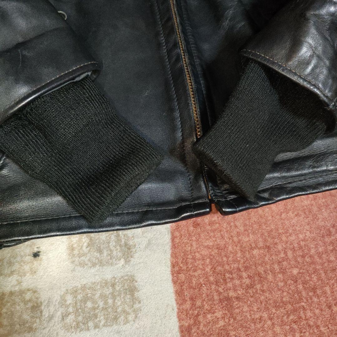 良品人気SchottAT101レザー シングルジャケット36ダメでも対応有