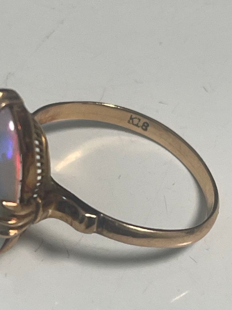 K18 オパールリング 2.4g