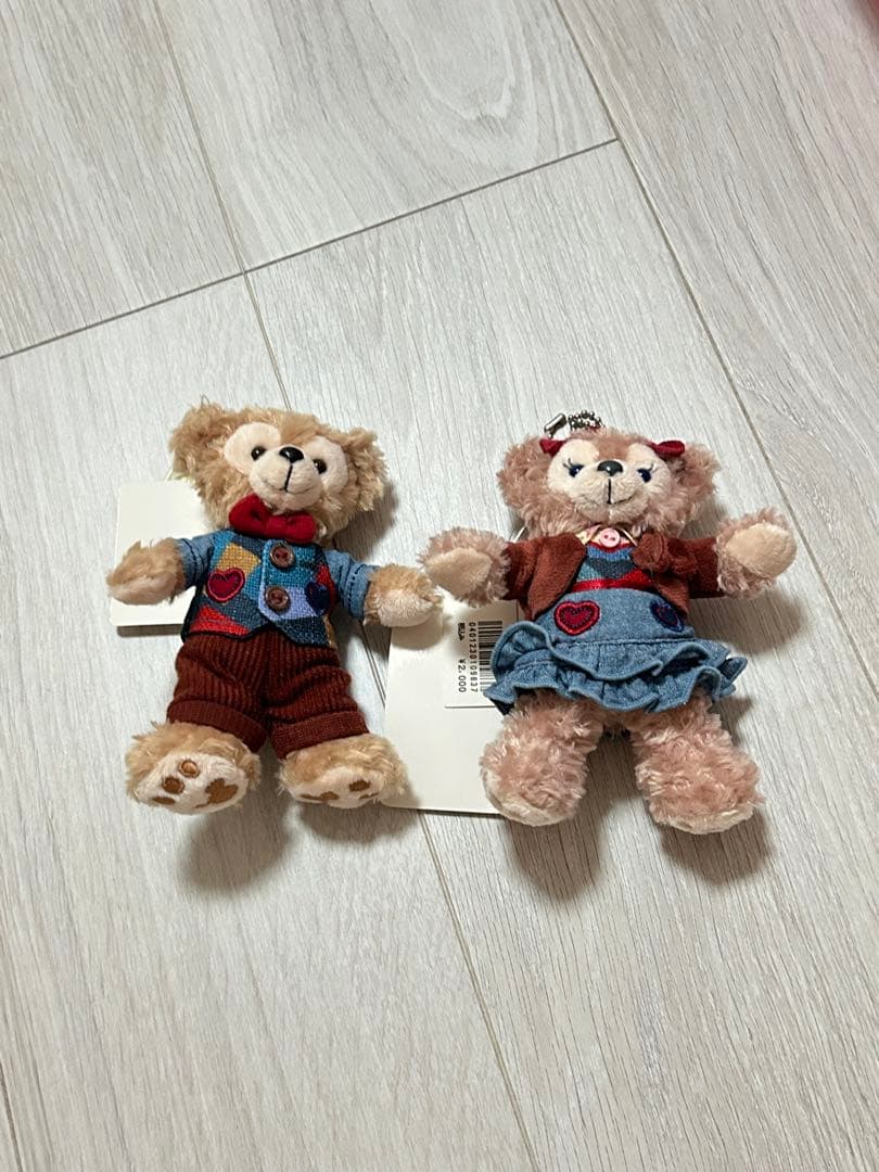 ディズニーシー ダッフィー シェリーメイ バレンタイン ぬいぐるみ