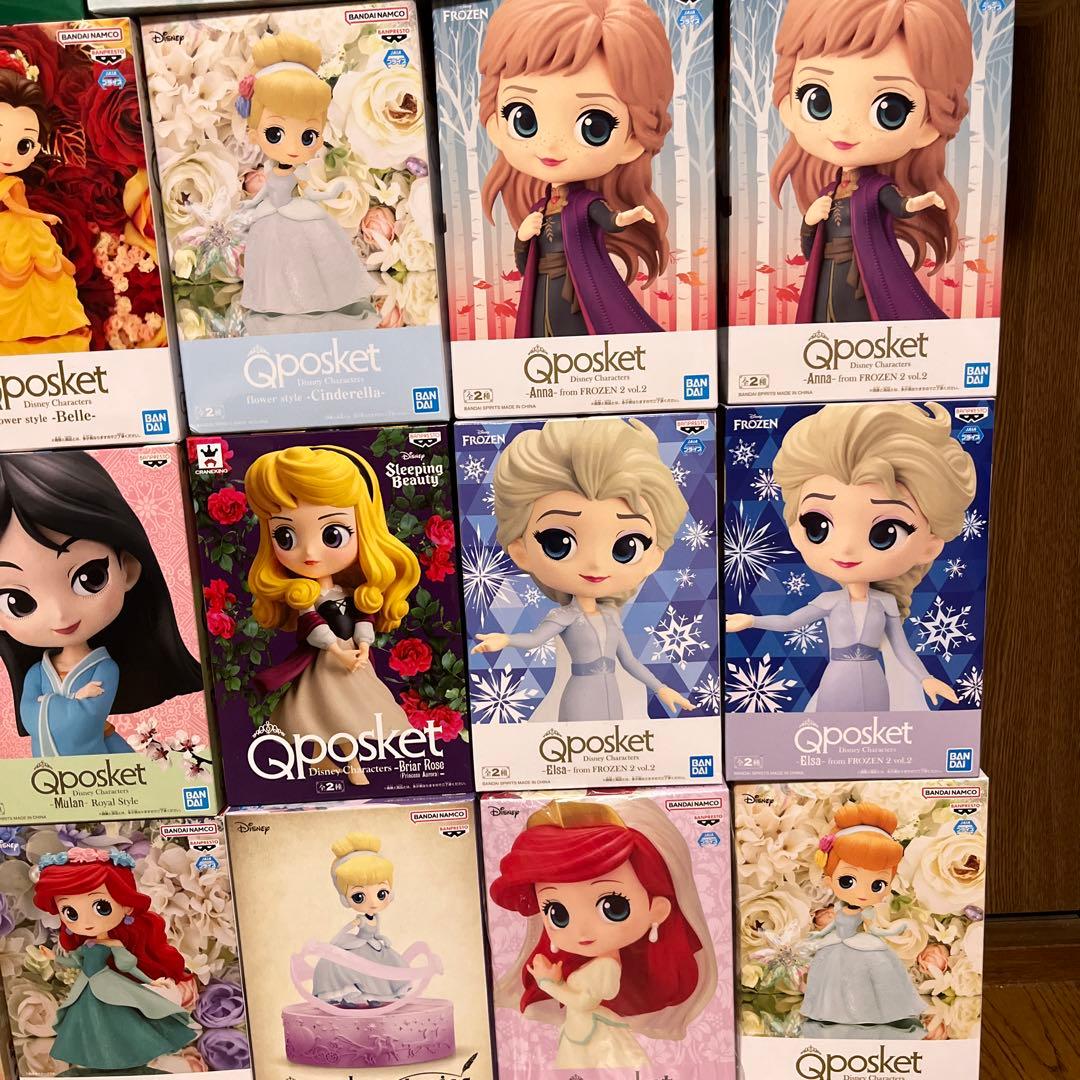 1番くじ　アリエルフィギュア　ティンカーベル　Qposket アリエル　他　⑤