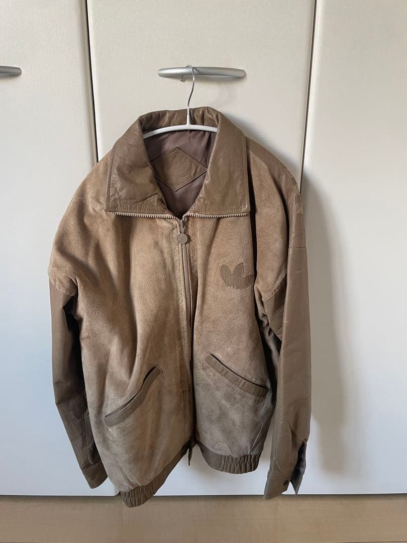 アディダス　スエード風ジャケット 日本未入荷 ☆adidas originals☆ CTT スエードジャケット (adidas