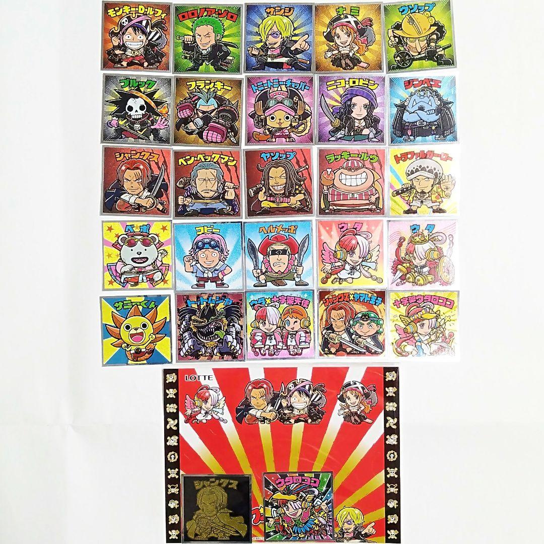 フルコンプ】ワンピース ワンピースマン レッド ビックリマン チョコ