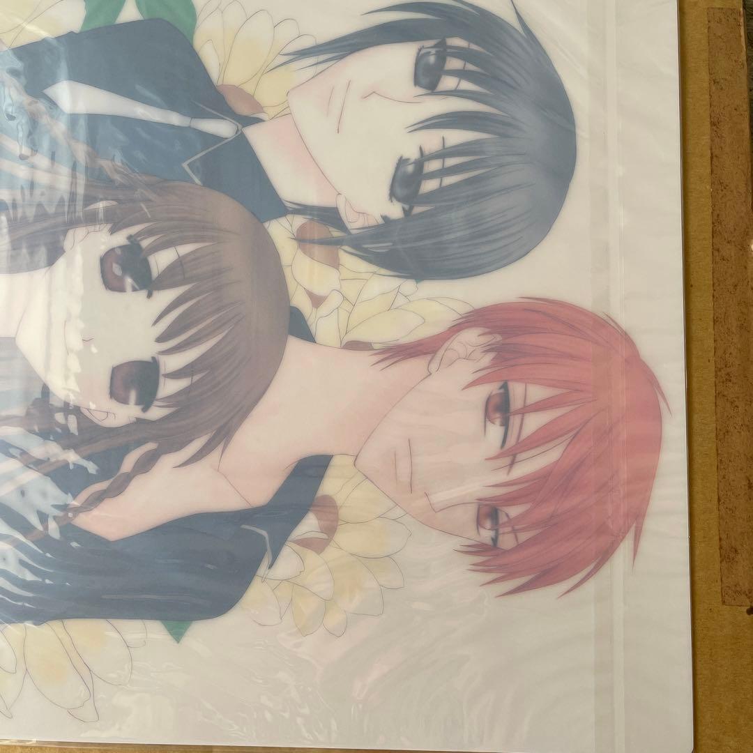 スーパーBIG☆クリアポスター 「フルーツバスケット」高屋奈月 花と