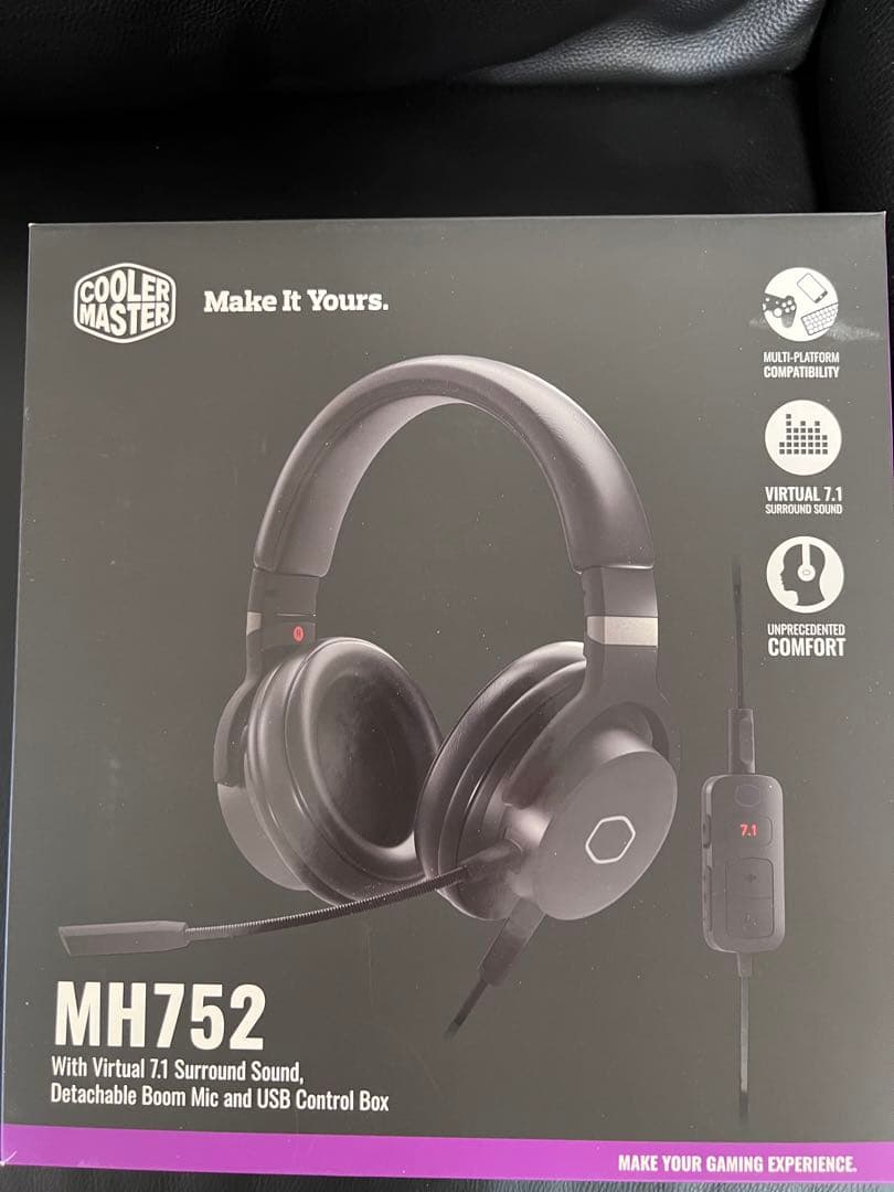 Cooler Master MH752 ゲーミングヘッドセット Cooler Master MH752 レビュー：空気のような付け心地のヘッドセット
