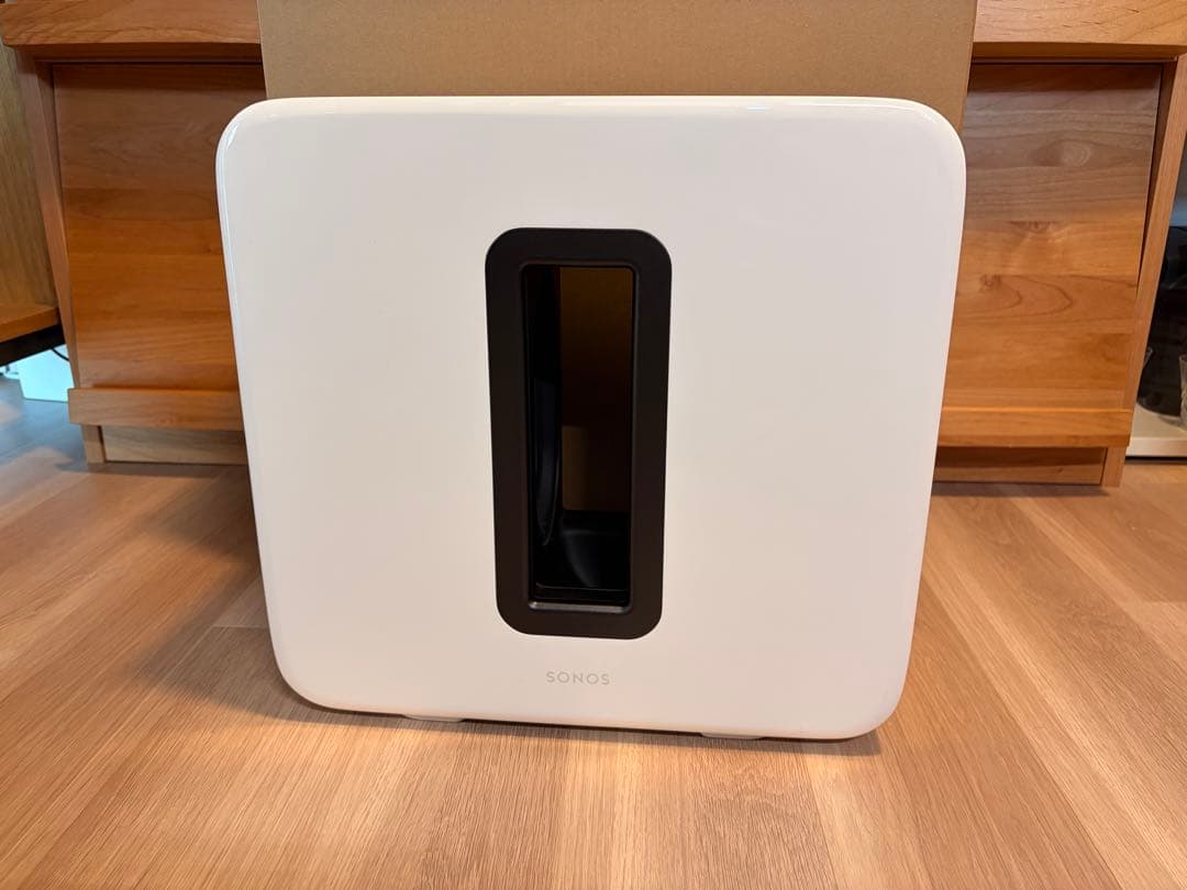 スピーカー・ウーファー Sonos Sub Gen3 SUBG3JP1 Sonos Sub（Gen3）(ホワイト): プレミアムストア@ライフ｜JAL Mall
