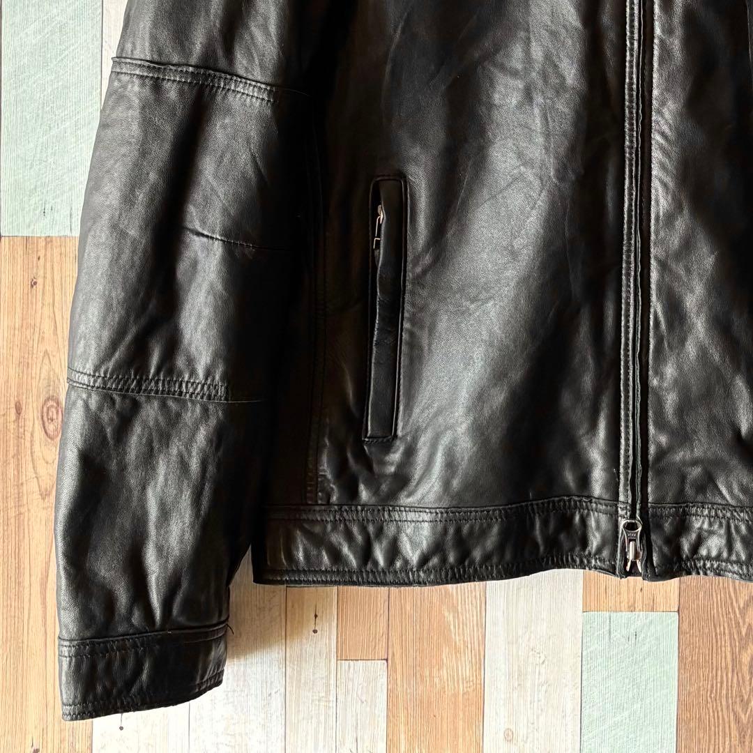 00s Banana Republic レザージャケット S 短丈 GAP期 - メルカリ