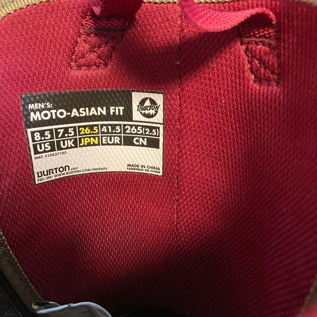 BURTON スノボ　MOTO-ASIAN FIT 26.5cm