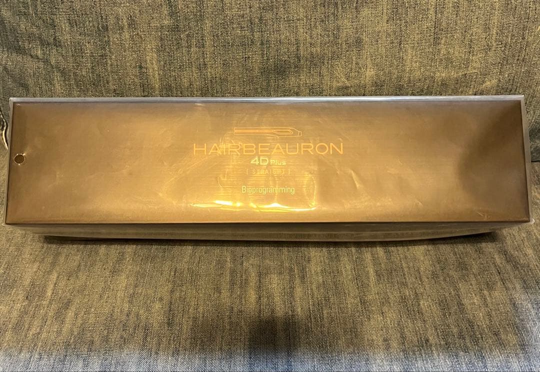 ち*る様 4DPlus ヘアビューロン　ストレートアイロン　新品 使えば使うほど髪が綺麗になるヘアアイロン？！ヘアビューロン4Dplus