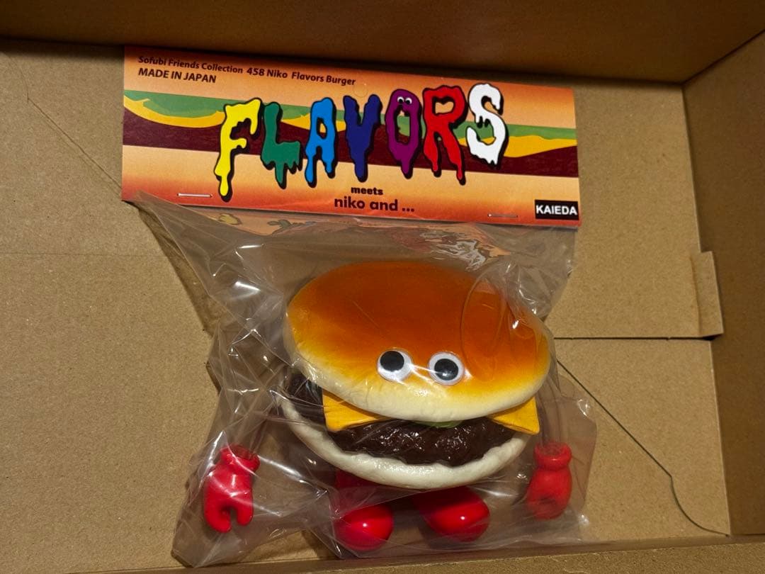 niko and コラボ FLAVORS フレーバーズ ソフビ ハンバーガー - メルカリ