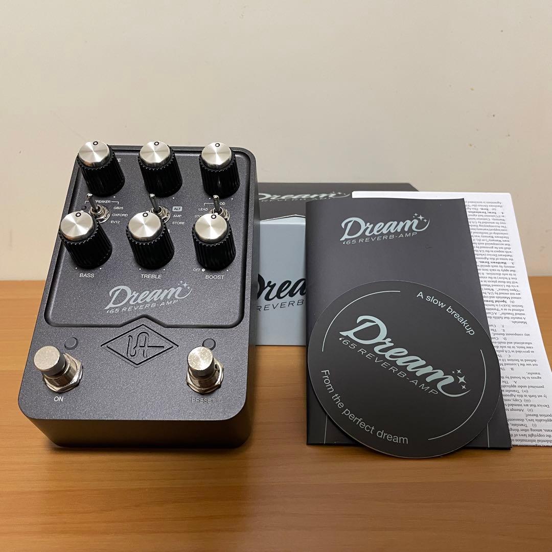 UAFX Dream ‘65 Reverb Amplifire Universal Audio Dream '65 Reverb Amplifier Pedal | Sweetwater