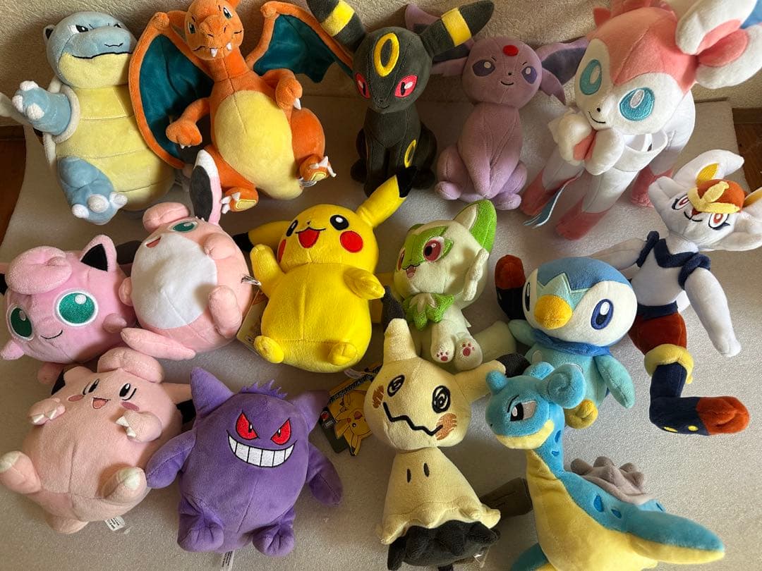 ポケモンセンター購入 ぬいぐるみ 15個セット まとめ 三栄貿易 TOMY