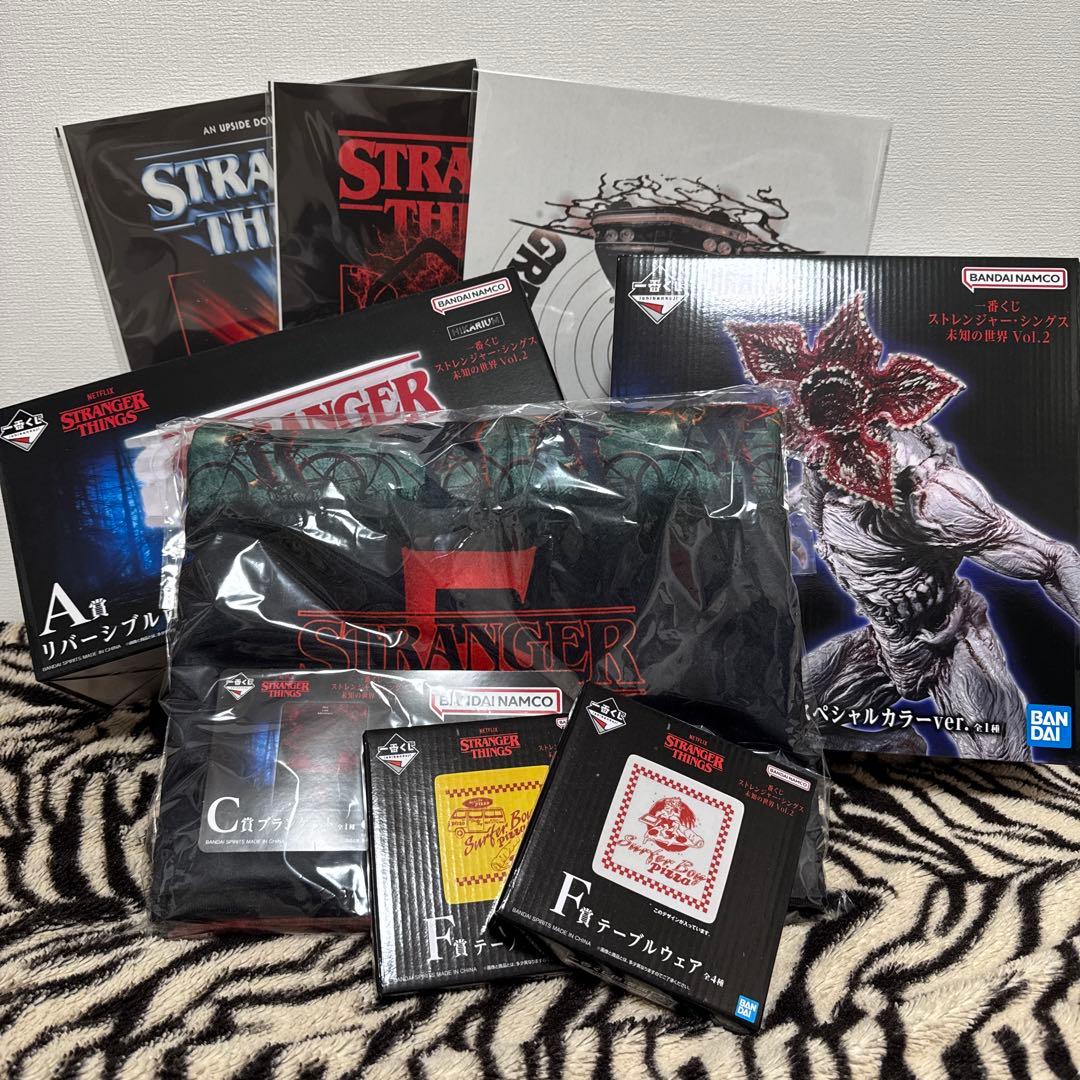 で*む様 ストレンジャーシングス　一番くじ ストレンジャー・シングス」一番くじ10月発売！ A賞は躍動感溢れる