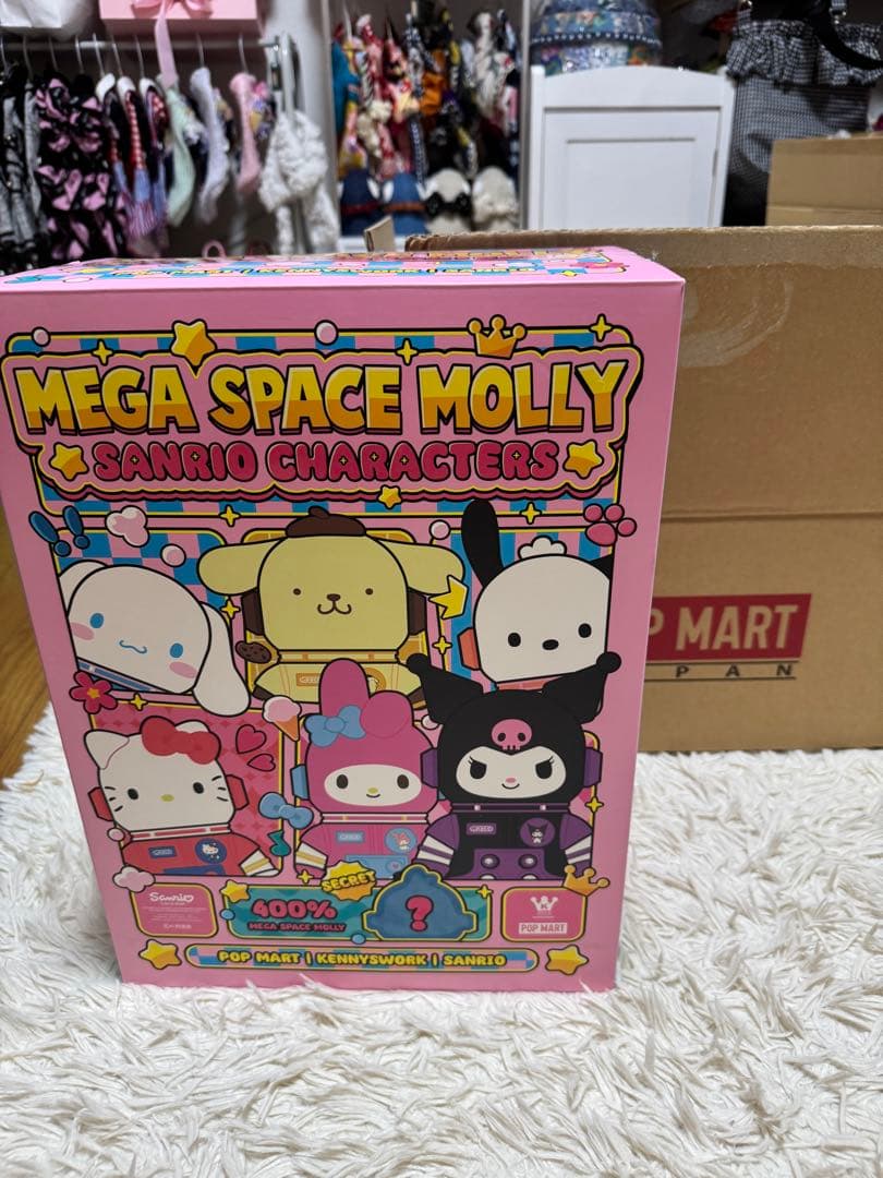JunPOPMART⭐︎MOLLY 400% サンリオ　ハンギョドン☆シーク