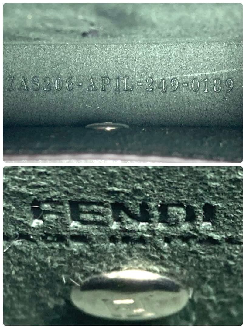 美品 フェンディ ナノバゲット チャーム キーホルダー キーリング